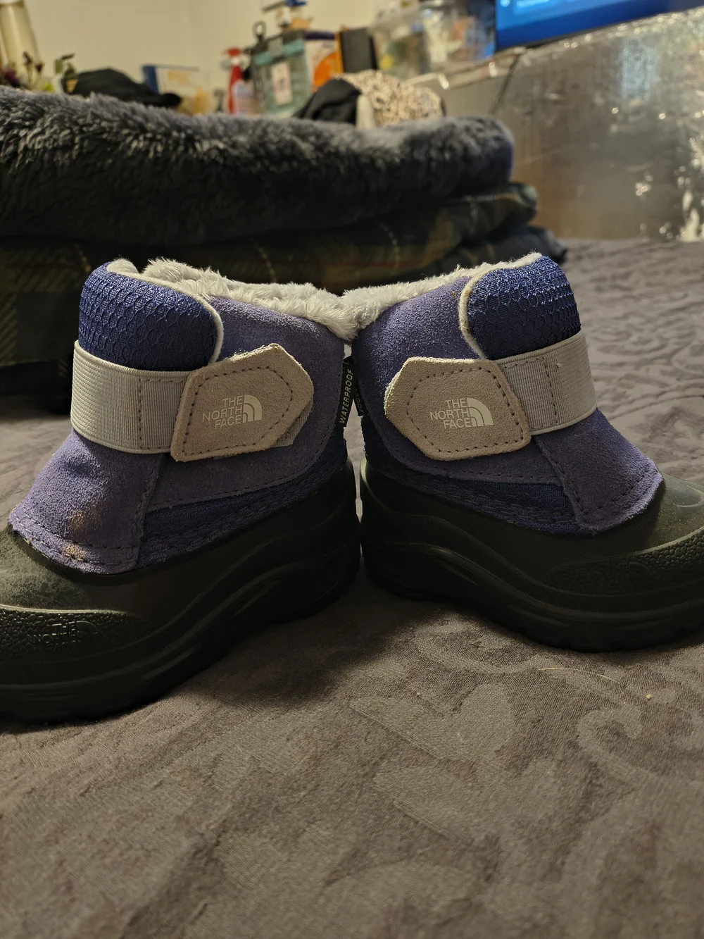 The North Face Kids' Purple Winter Boots